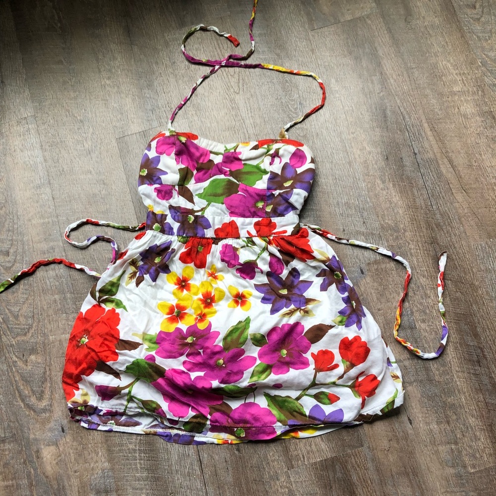 Colorful Floral Sundress